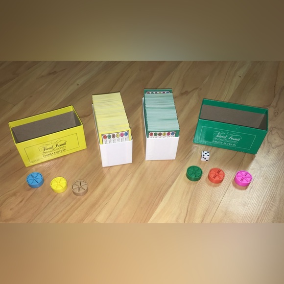 Vintage Complete Game Set of Trivial Pursuit Family Edition Master Game - Picture 5 of 12